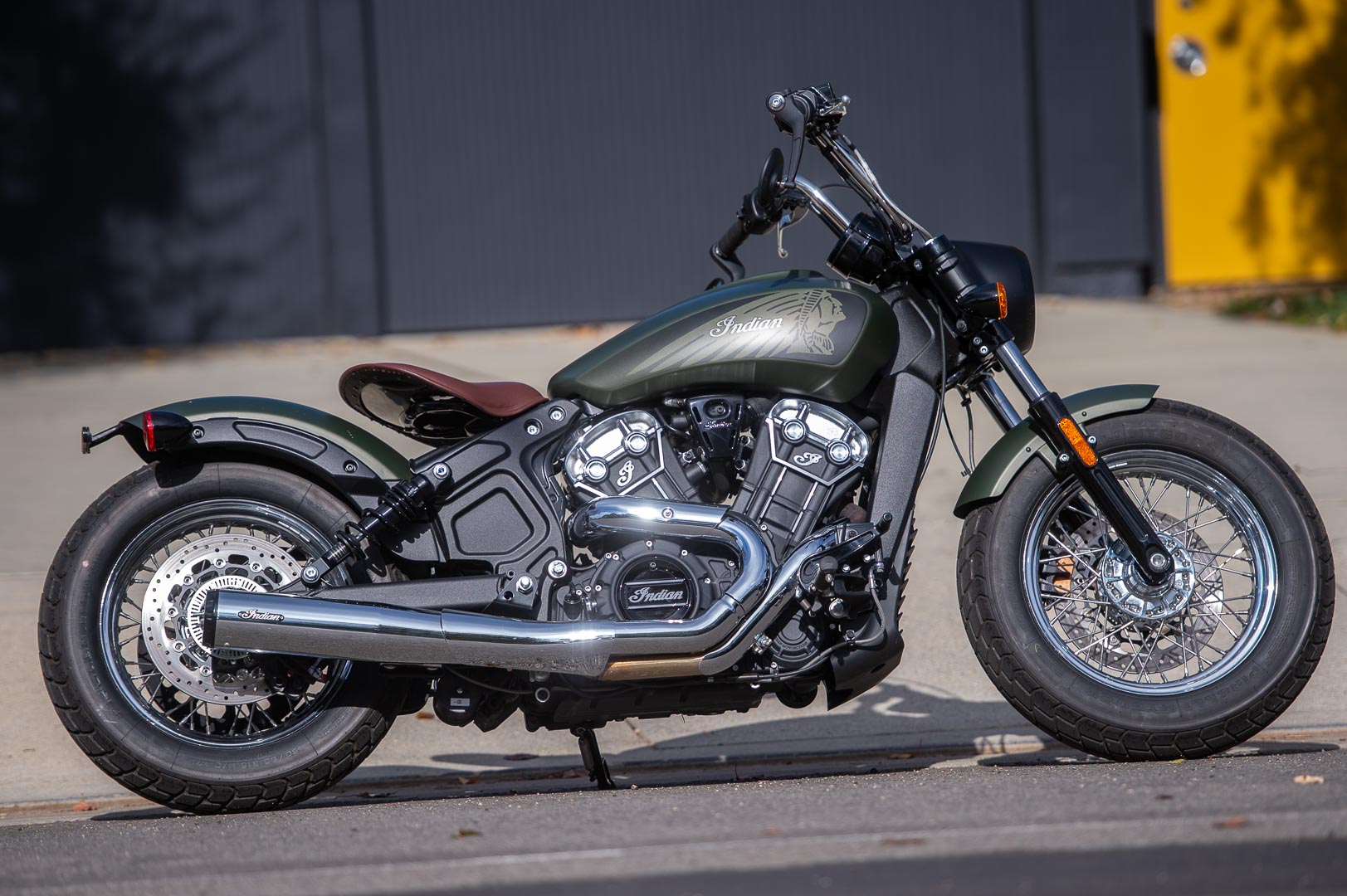 gaya motor bobber nan ciamik