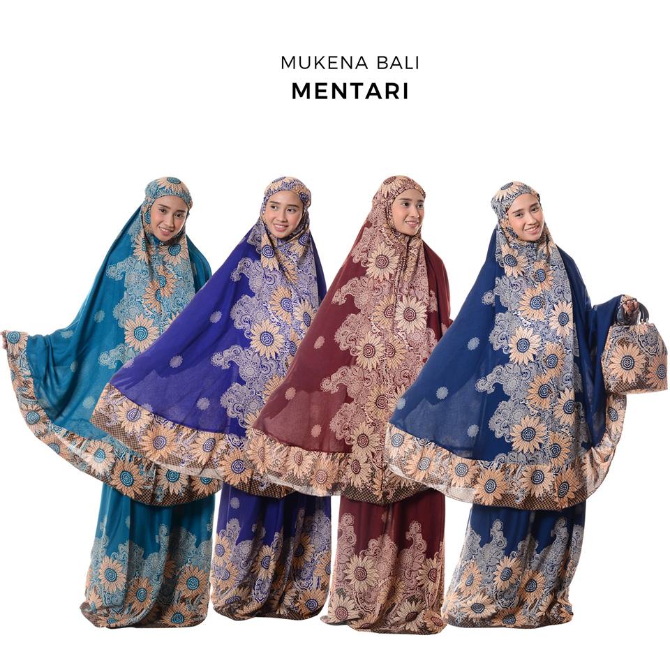 Motif unik mukena bali