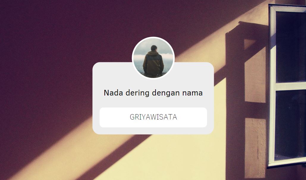 buat nada dering wa menyebutkan nama