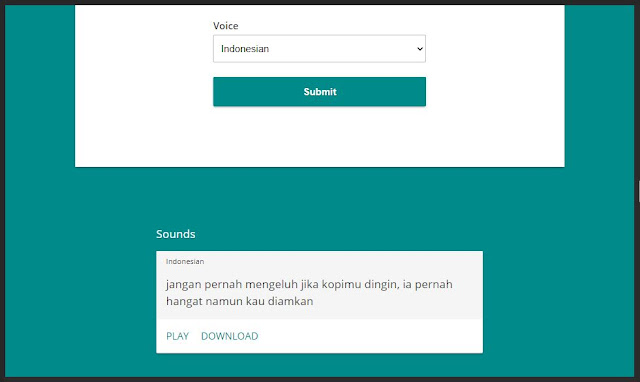 jokes suara google bahasa Indonesia
