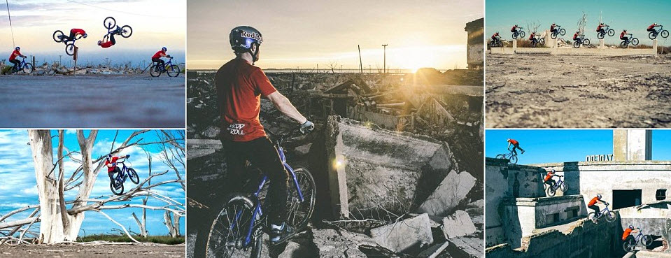 GriyaWisata.com- MacASKill telah memiliki banyak trik selama 17 tahun dan punya sepeda pertamanya pada usai empat tahun. Dan kini trik bersepeda Mac dipamerkan dalam bentuk pemotretan.