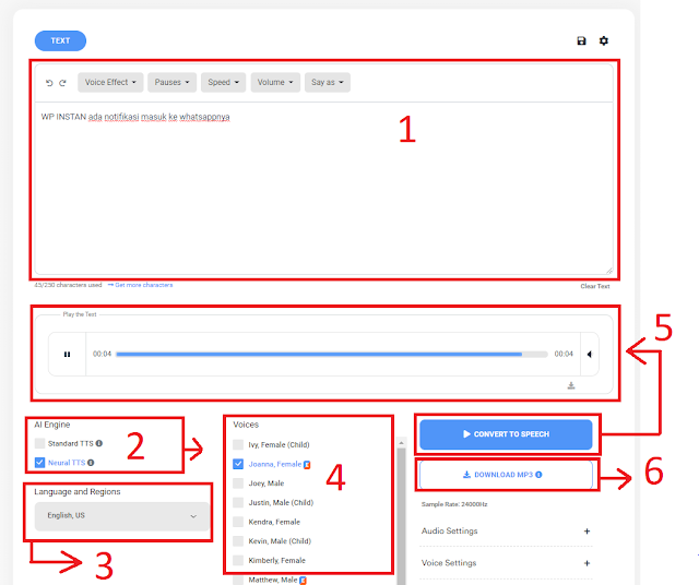 Langkah proses mengubah teks jadi suara cewek google indonesia dengan mudah